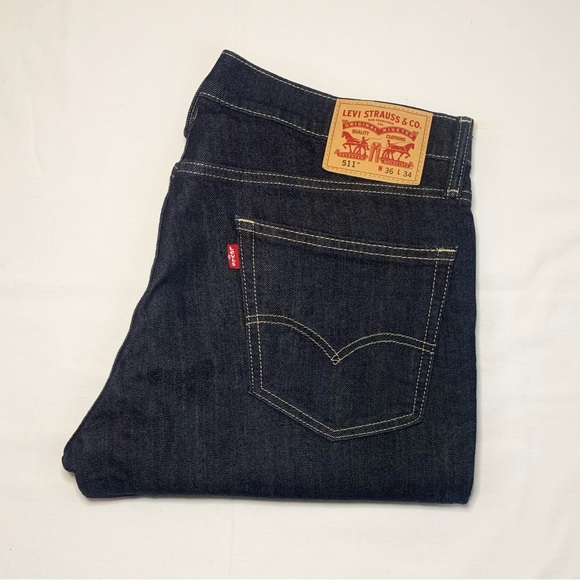 Levi's Other - *EUC* Levi’s 511 Mens Slim Denim Jeans, Dark Wash, size 36 x 34